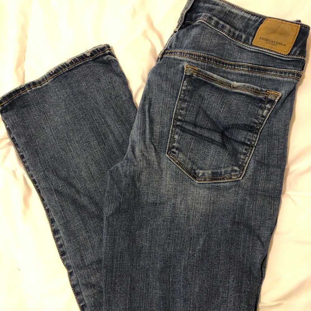 A&E Distressed Jeans